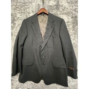 Vintage Ralph Lauren Polo University Club Blazer Men's Est 42R Charcoal Wool USA